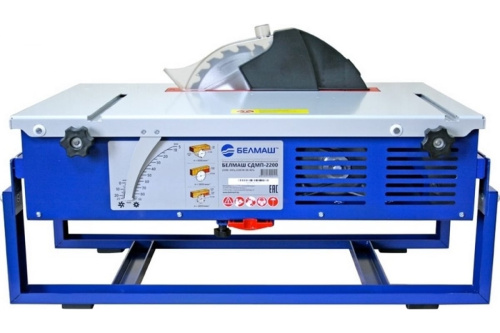 Станок д/о БЕЛМАШ СДМП-2200 (2200Вт, 220В, 50Гц, 250мм, стол 732*456 мм фото 4