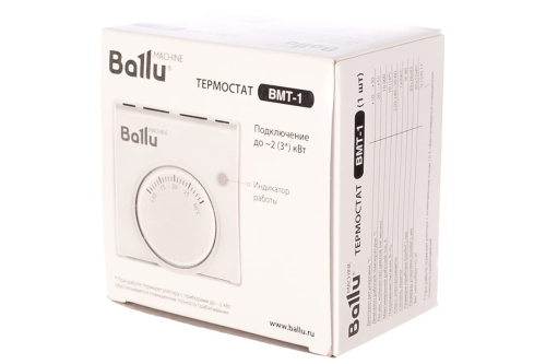 Терморегулятор BALLU BMT-1 10А фото 3