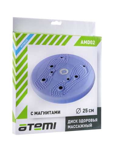 Тренажер-диск 25см с магнитами Atemi AMD02 фото 4