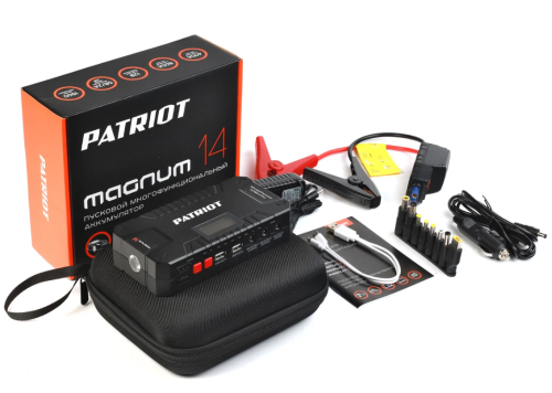 Аккумулятор пусковой Patriot MAGNUM 14 (многофункц, 14000 мАч, 4-5 ч) фото 7 Аккумулятор пусковой Patriot MAGNUM 14 (многофункц, 14000 мАч, 4-5 ч) фото 7