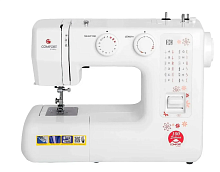 Машина швейная COMFORT 100 Sakura (28 операций, петля-автомат, потайная строчка)