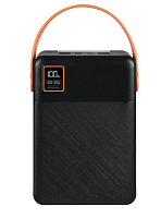 Аккумулятор мобильный (power bank) TFN Porta LCD PD, 80000 мАч, 2 USB, Type-C, microUSB, черный