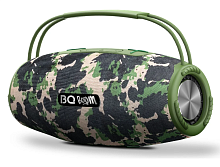 Колонка портативная BQ PBS4003 40Вт,3000мАч, FM, Powerbank, AUX, USB, Bluetooth 5.0 Хаки