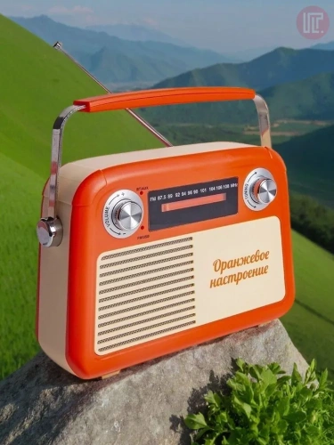 Радиоприемник БЗРП РП-341 Fresh УКВ 87,5-108МГц DC5B,акб,BT/USB/AUX оранжевый фото 7