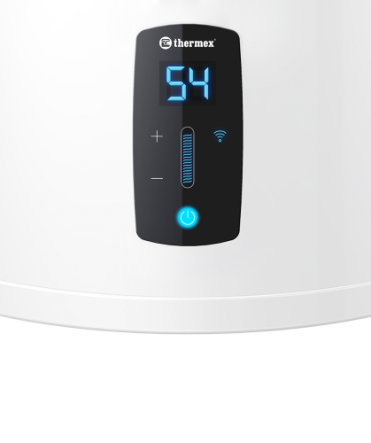 Водонагреватель 50л THERMEX Lima 50 V 2кВт, нерж.бак вертик круглый, сухой тэн, эл упр, Wi-Fi фото 5