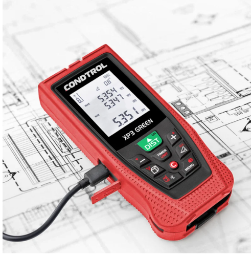 Дальномер лазерный CONDTROL XP3 Green 120м, точность 1,5мм фото 3