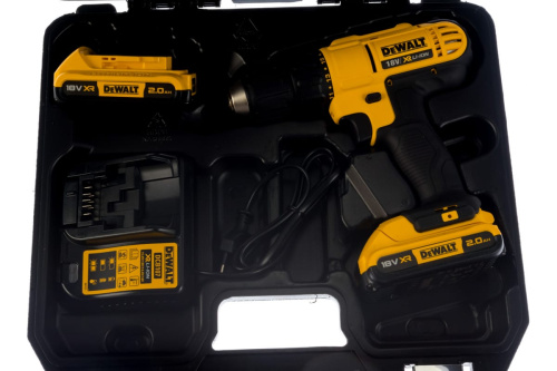 Шуруповерт DEWALT DCD771D2-KC акк. (18В, 42Нм,2*2,0Ач.,ЗУ,кейс) фото 5