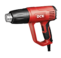 Фен технический DCK KQB04-2000 (2000Вт, 3 реж. 480-600град, насадки)