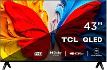 Телевизор 43" TCL 43S5K-UZ Smart TV (Google TV), FULL HD, Wi-Fi