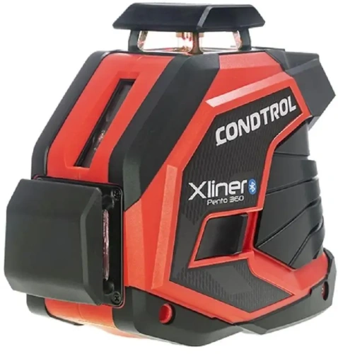 Нивелир лазерный CONDTROL XLiner Pento 360 (30м/80м, 1/4" и 5/8", 2акк., 155*85*132мм, сумка)