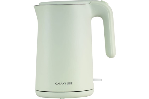 Чайник GALAXY GL0327 (1800Вт, 1,5л, двойная стенка, нерж.сталь/пластик, STRIX контроллер)