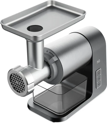 Мясорубка BQ MG1010 2200Вт реверс. нас д/колбас, кеббе, диски д/фарша темно-серый фото 2