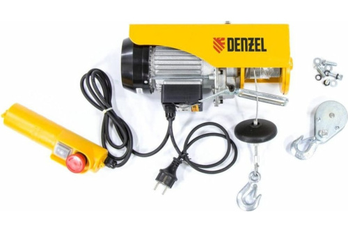 Тельфер электрический Denzel  TF-250 0,25т 500Вт, 12м 10м/мин фото 10