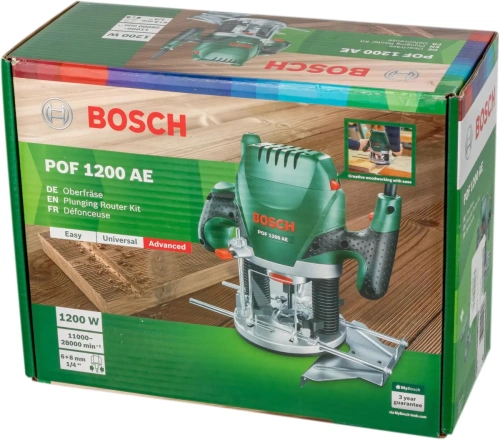 Фрезер Bosch POF1200AE (1200Вт,11000-28000об/мин,6/8мм,рег.обор.) фото 8