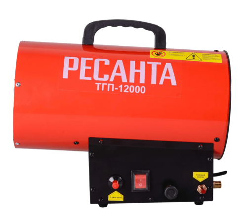 Пушка газ. 12кВт Ресанта ТГП-12000 (370куб.м/ч, 4,4кг/ч, 220В) пьезо фото 2