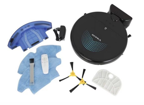 Пылесос-робот SUPRA VCS-4095 22Вт 0,45л сух. и влаж. уборка Wi-Fi фото 6