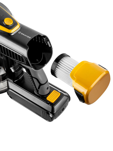 Пылесос BRAYER BR-4273 350Вт контейнер 0,8л, беспроводной фото 17