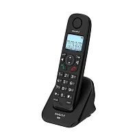 Телефон Maxvi GA-01, беспровод, Caller ID, интерком, спикерофон, АОН, конференц-связь, черный