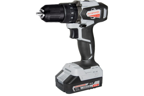 Шуруповерт Интерскол ДАУ-13/18ВК акк. ударн. Li-ion АПИ (кейс, 2 аккум. 45Нм, 1,5Ач, 25500уд/мин,ЗУ)