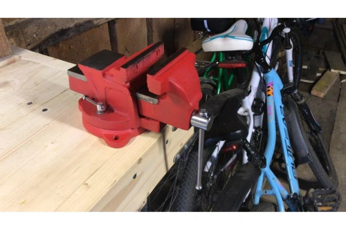 Тиски 100мм MIRAX фото 2