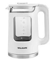 Чайник WILLMARK WEK-1725W 1.7л 2200Вт пластик белый