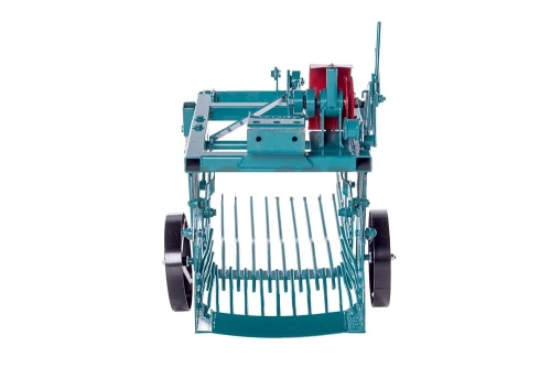 Картофелекопалка ККМ-1 грохотная (глуб 20см, захв 37см) к МБ Каскад, Нева 40кг. металл.колесо, зелен