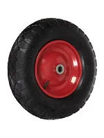 Колесо д/тачки 4.00-8/4.80 d=20 Polisad полиуретан
