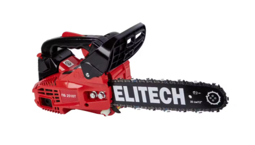 Бензопила ELITECH ПБ 2510Т (0,75кВт, 12", 0,375-3/8-44зв) Бензопила ELITECH ПБ 2510Т (0,75кВт, 12", 0,375-3/8-44зв)