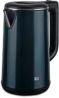 Чайник BQ KT2026S 2200Вт 1,8л сталь/пластик, двустеночный, черный глянец