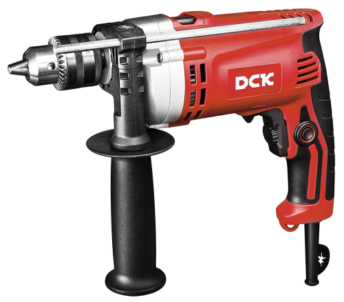 Дрель DCK KZJ05-13 ЗВП уд (710Вт,13/16/30мм, 45000 уд/мин)