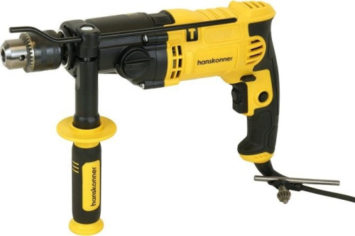 Дрель Hanskonner HID21100DS (1000Вт,1100-3000об/мин,13мм, реверс)