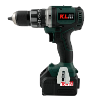 Гайковерт KLPRO KLDV18BH-50 акк. (18В, 220Нм, 1/4, 2*5Ач, ударн., бесщ.)