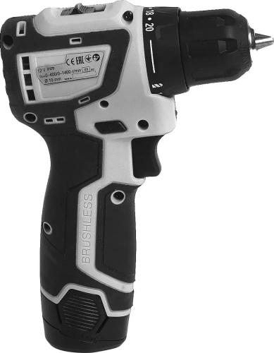 Шуруповерт Интерскол ДА-10/12B акк. (12В,Li-ion,2аккум.2Ач,бесщеточный) фото 3