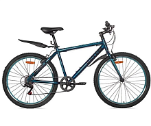 Велосипед 26" BlackAqua City 1601 V 6ск сталь морская волна (триггер)