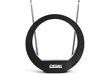 Антенна комн. Сигнал SAI 613 DVB-T2 и ДМВ+МВ актив.усы 1м, кабель 3м