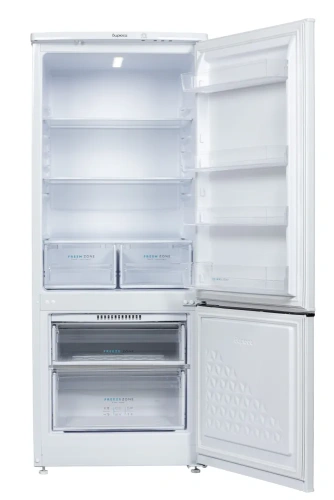 Холодильник БИРЮСА 551 белый с нижней камерой фото 4 Холодильник БИРЮСА 551 белый с нижней камерой фото 4