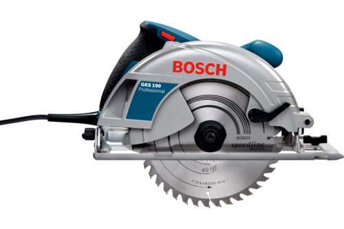 Пила дисковая Bosch GKS 190 (1400Вт.190мм.70мм) фото 8