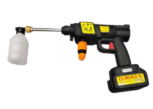 Мойка EUROLUX M-20Li акк. (20В, 1*4Ач,35бар, ЗУ) фото 10