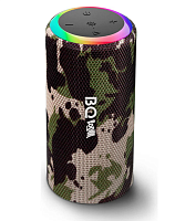 Колонка портативная BQ PBS4006 10Вт,1800мАч, FM, Powerbank, AUX, USB, Bluetooth 5.0 Хаки