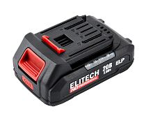 Аккумулятор Elitech RCB 2020S 20V, 2Ач Li