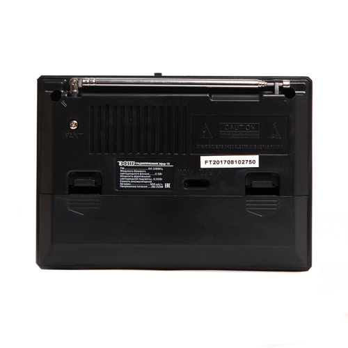 Радиоприемник Эфир-10 УКВ 64-108МГЦ 2*R20 (не в компл) 220V акб900мА/ч USB SD micro-SD 2сд.фон. фото 2