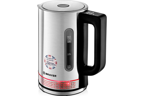 Чайник BRAYER BR-1060 2200Вт 1,8л стальной, покрытие Cool Touch фото 9