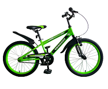 Велосипед 20" Torrent Planeta 1ск сталь зеленый
