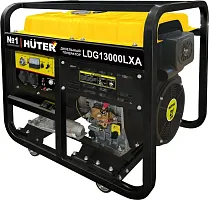 Генератор диз. HUTER LDG 13000LXA (8,5/9,5кВт, бак 20л, 4-тактн, одноцилиндр,двиг)