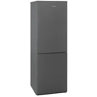 Холодильник БИРЮСА W6133 графит матовый с нижней камерой