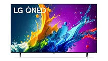 Телевизор 43" LG 43QNED80T6A Smart TV, webOS, Bluetooth, Wi-Fi, голос помощник