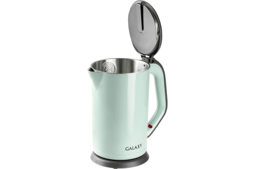 Чайник GALAXY GL0330 (2000Вт, 1,7л, двойная стенка, нерж.сталь/пластик) фото 9