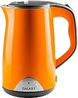 Чайник GALAXY GL0313 (2000Вт, 1,7л, двойная стенка, нерж.корпус, автооткл)