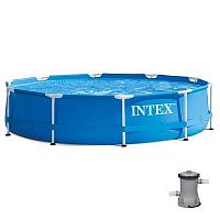 Бассейн каркасный 305*76см 4485л Metal Frame INTEX 28202