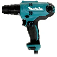 Дрель Makita DF0300X2 (320Вт,1500об/мин,10мм,реверс+набор бит D-30651) сетев.